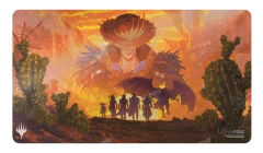 Ultra Pro - MTG AR Enhanced Holofoil Playmat: Outlaws of Thunder Junction - Gang Silhouette