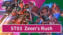 Gundam Assemble - Zeon's Rush Starter Set [ST03A]