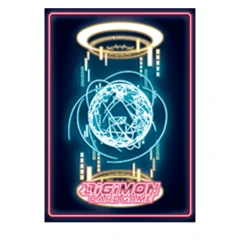 DIGIMON CARD GAME OFFICIAL SLEEVES 2024 Ver.1.0 - Neon Card Back