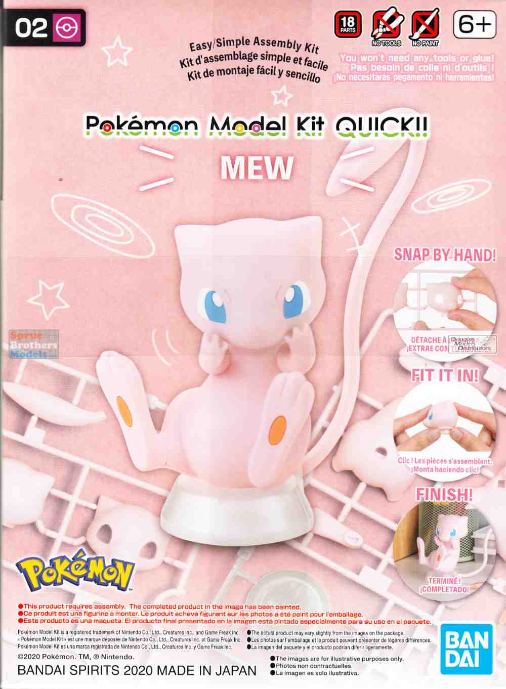 Pokemon Model Kit Quick!! Mew