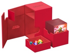 Ultimate Guard Flip N' Tray 100+ Monocolor - Red