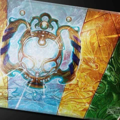 Ultra Pro: Magic the Gathering CCG- Aetherdrift Holofoil Playmat The Aetherspark
