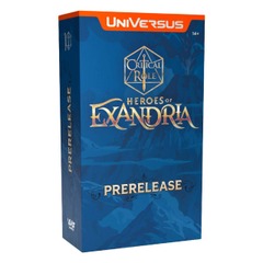 Universus CCG: Critical Role Heroes of Exandria Prerelease Kit