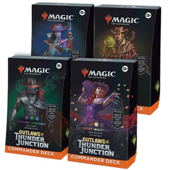 Outlaws of Thunder Junction Commander Deck - Set of Four