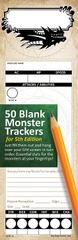 Stat Trackers 50 Blank Monster Trackers 5e