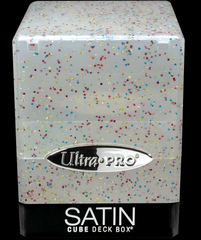 Satin Cube: Glitter Clear