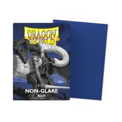 Dragon Shield Matte Sleeves: Non-Glare Blue