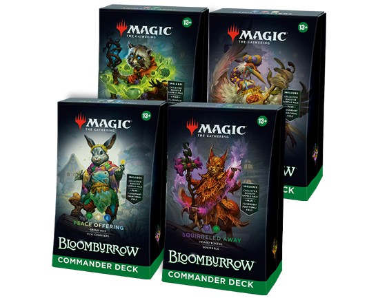 Bloomburrow Commander Deck - Set of Four