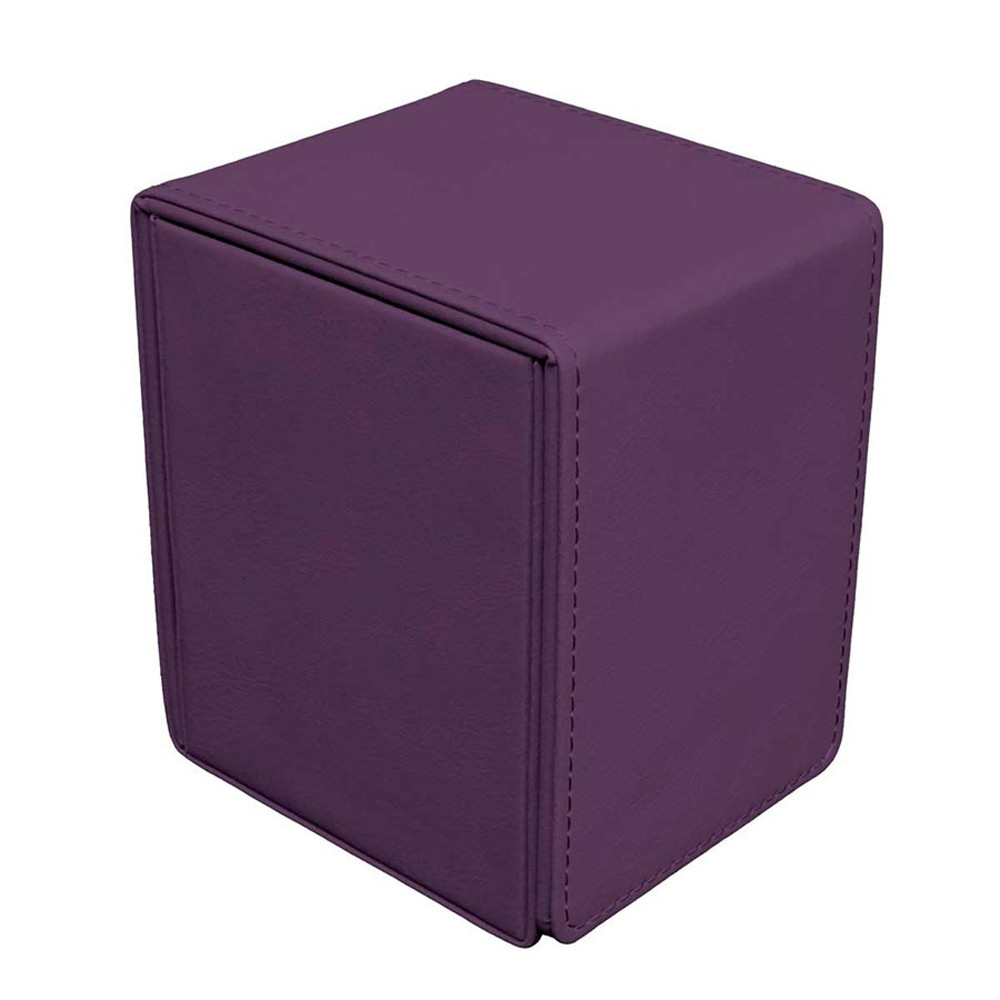 Ultra Pro - Vivid Alcove Flip Deck Box - Vivid Midnight Plum