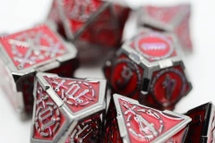Blood Sword Metal Dice Set