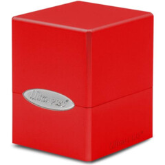 Satin Cube: Red