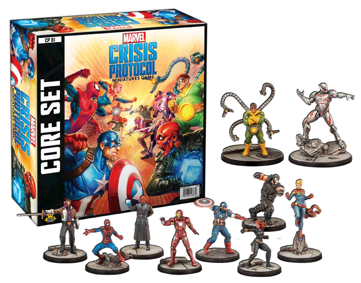 MARVEL CRISIS PROTOCOL MINIATURES GAME CORE SET