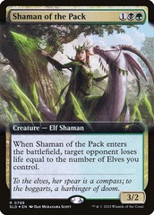 Shaman of the Pack (0789) - Foil - Extended Art - Extended Art