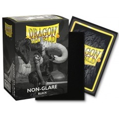 Dragon Shield Matte Sleeves: Non-Glare Black