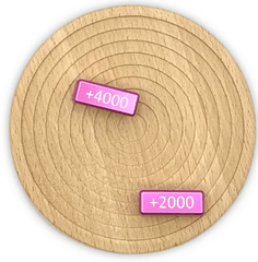 TCE Evolutions Power Buff 1k-4k Blocks - Pink
