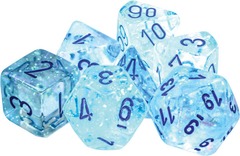 CHX 27581 Borealis: Polyhedral Icicle/light blue Luminary 7-Die Set