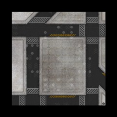 Mats by Mars: Hab Blok B Tabletop Wargaming Play Mat 36x36
