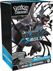 Pokemon Scarlet and Violet 10.5 Black Bolt Booster Bundle