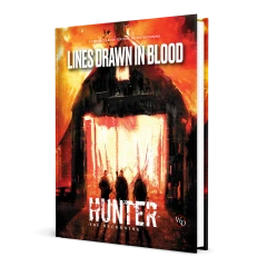 Hunter: The Reckoning 5th Edition Roleplaying Game Lines Drawn in Blood Chronicle Book