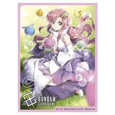 gundam official card sleeves 01 Overflowing Affection