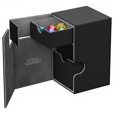Ultimate Guard Deck Case Flip N Tray 100+ Standard Xenoskin Black