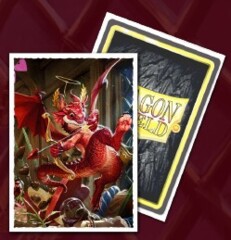 Dragon Shield Art Sleeves: Valentines Dragon Matte