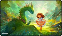 A Dragon and a Curtsy Playmat