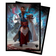 Ultra Pro - March of the Machine Teferi Akosa of Zhalfir Standard Deck Protector Sleeves (100ct) for Magic: The Gathering