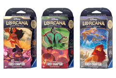 Disney Lorcana TCG: The First Chapter Starter Deck (set of 3)