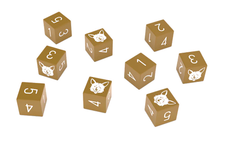 Cowboy Bebop RPG: Ein Dice Set