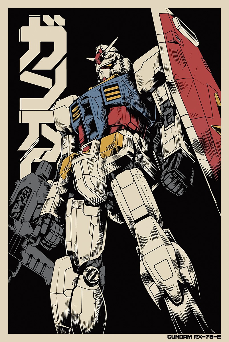 GUNDAM RX-78-2 POSTER 24x36in