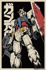 GUNDAM RX-78-2 POSTER 24x36in