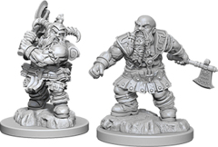 Nolzur`s Marvelous Unpainted Miniatures: W6 Dwarf Male Barbarian