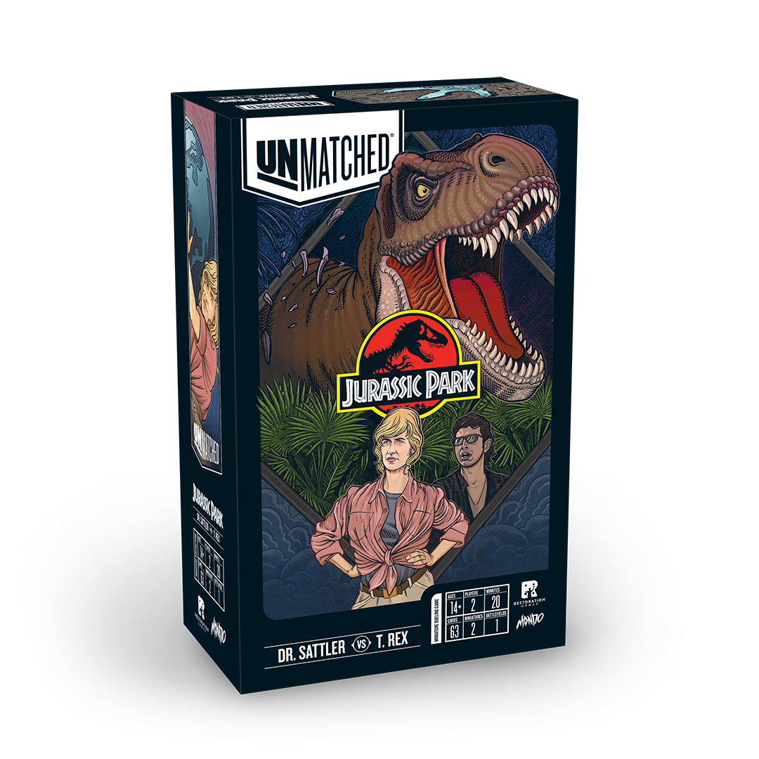 Unmatched: Jurassic Park Sattler vs. T-Rex