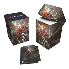 ULTRA PRO: MAGIC THE GATHERING: DUSKMOURN: 100+ DECK BOX COMMANDER Valgavoth, Harrower of Souls