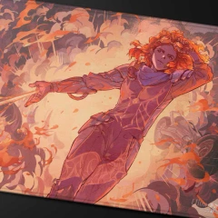 Ultra Pro: Magic the Gathering CCG - Aetherdrift Playmat Chandra’s Ignition