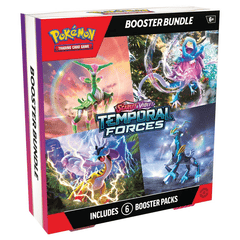 Pokemon Scarlet and Violet Temporal Forces Booster Bundle
