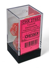 CHX 27553 Festive: Polyhedral Dahlia/white Luminary 7-Die Set