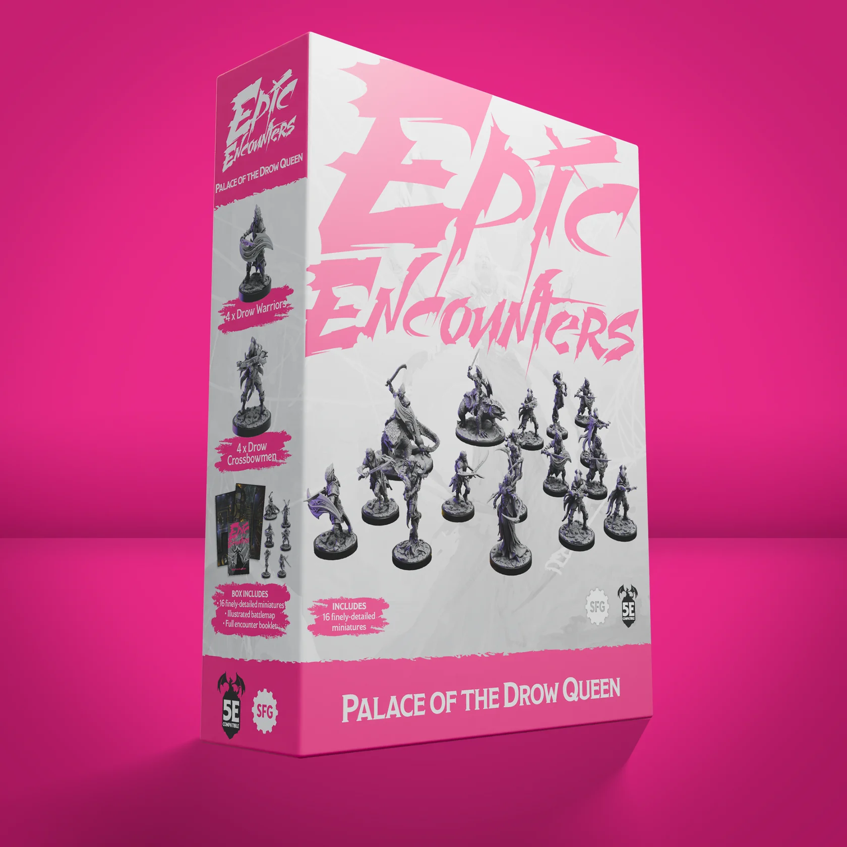 Epic Encounters Palace of the Drow Queen Tabletop Role Playing » RPG