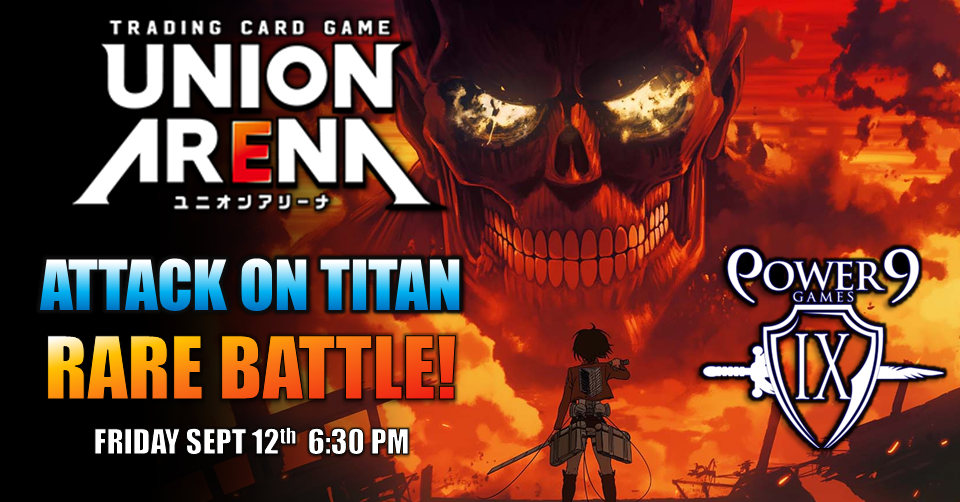 Union Arena: Attack on Titan Rare Battle