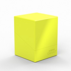 Ultimate Guard - Deck Case 100+ Boulder Solid - Neon Yellow