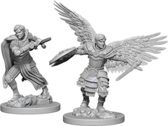 Nolzur`s Marvelous Unpainted Miniatures: W6 Male Aasimar Fighter