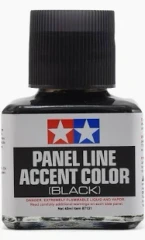 Tamiya Panel Line Accent Color 40ml Black
