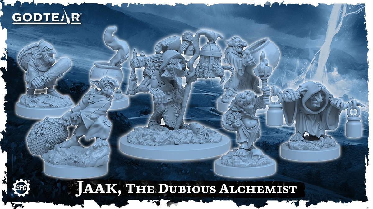 Jaak, The Dubious Alchemist & Cauldron Cronies