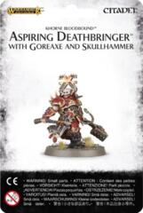 Blades Of Khorne:  Aspiring Deathbringer with Goreaxe and Skullhammer