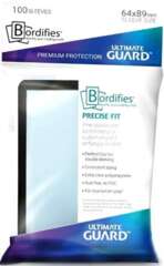 ULTIMATE GUARD - Bordifies Precise-Fit Sleeves Standard Size Black  (100)