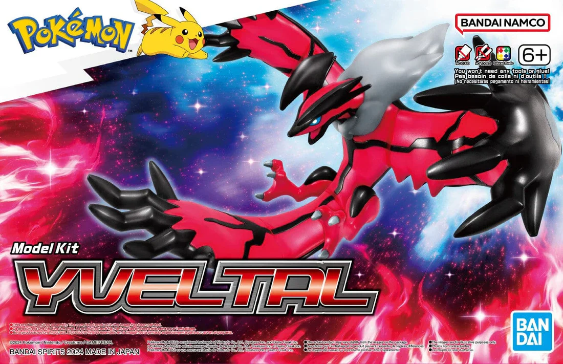 Pokemon Model Kit Yveltal