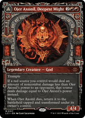 Ojer Axonil, Deepest Might // Temple of Power - Foil - Showcase