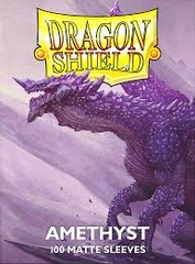 Dragon Shield - Amethyst - Matte Art Sleeves - Standard Size