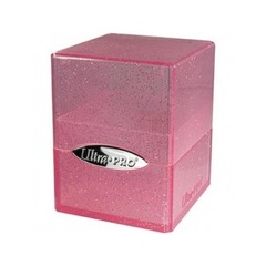 Satin Cube: Glitter Pink